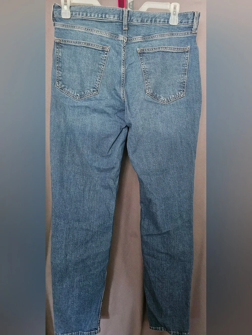 Old Navy Men's Athletic Taper Light Blue Denim Jeans